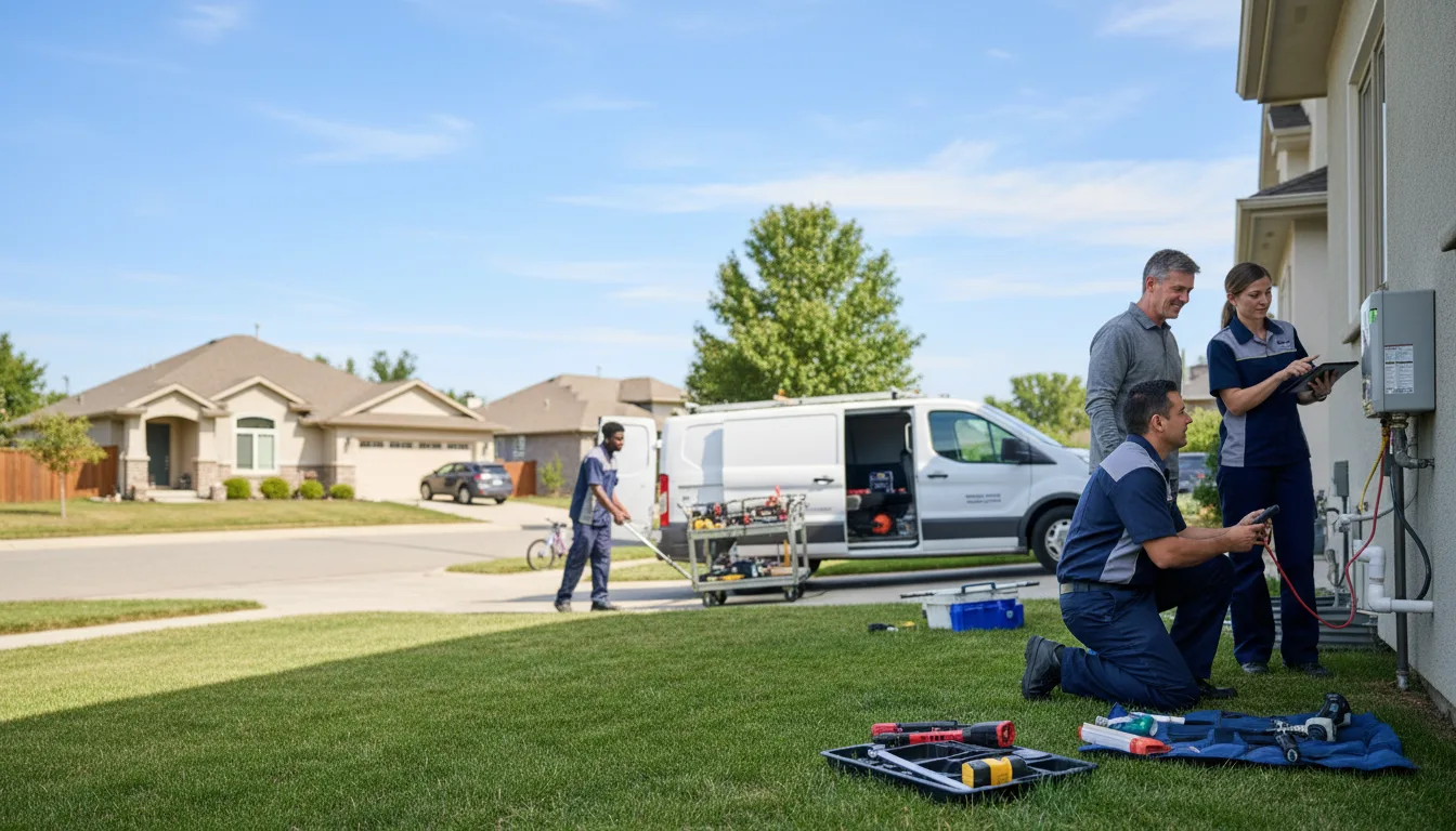 Tankless water heater service in Marvin, SD
